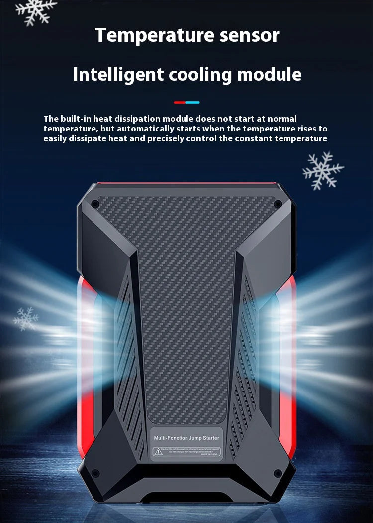 12V Elite 4-in-1 Jump Starter & Air Compressor System | 39800mAh Capacity