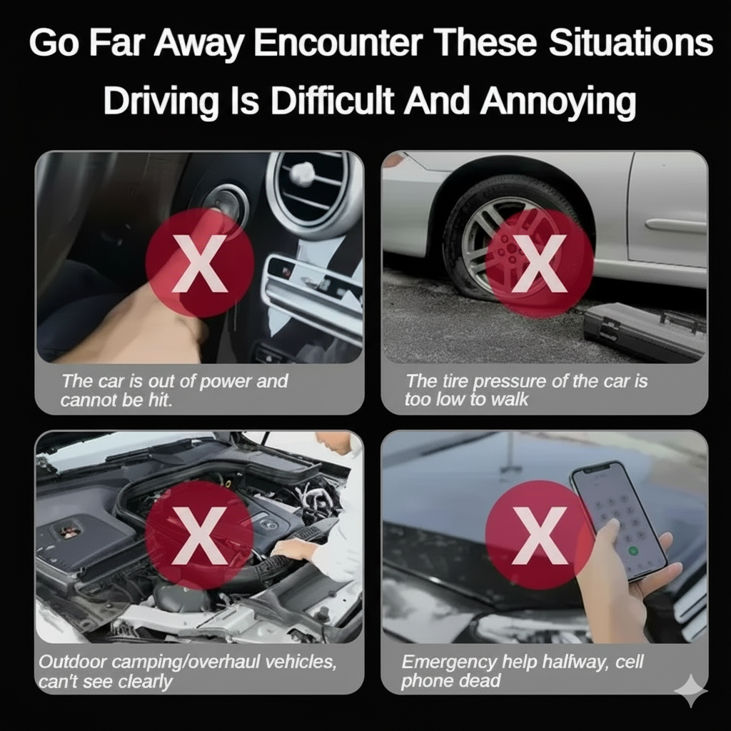 12V Elite 4-in-1 Jump Starter & Air Compressor System | 39800mAh Capacity